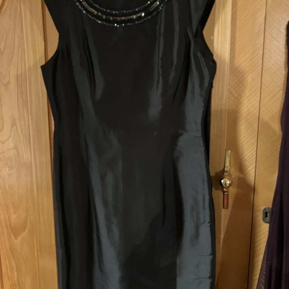 Black cocktail dress